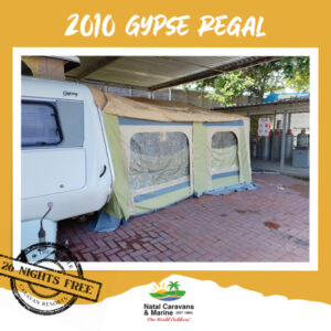 Pre-owned 2010 Gypsey Regal On-Road Gypsey Caravan for sale