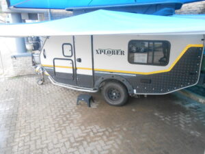 Pre-owned 2022 Jurgens Xplorer Black Edition Off-road Jurgens Safari Caravan for sale