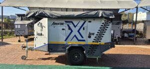 Pre-owned 2024 Adventure Extreme 2 Sleeper Warrior Deluxe On-Road Adventure Xtreme Off-Road Caravan for sale