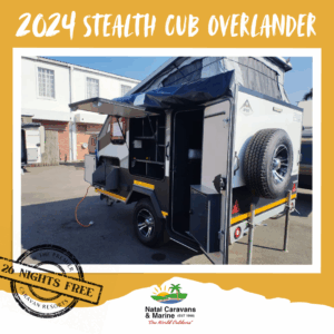 Pre-owned 2024 Stealth Cub Overlander Off-road Stealth Caravan for sale