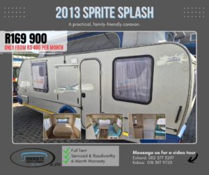 New 2013 Sprite Splash On-Road Sprite Caravan for sale