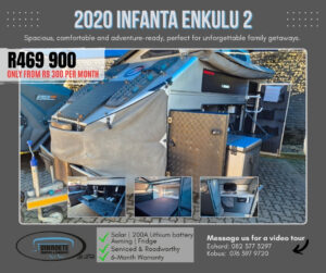 New 2020 Infanta Enkulu 2 Off-road Infanta Caravan for sale