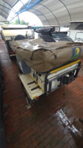 Pre-owned 2010 Jurgens Safari XT140 Off-road Jurgens Safari Trailer for sale