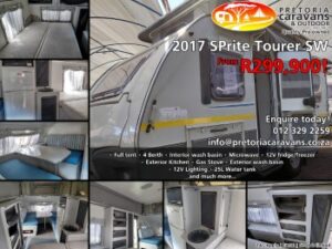 Pre-owned 2017 Sprite Tourer SW  Sprite Tourer Caravan for sale
